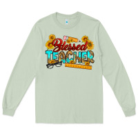 Matcha blessed teacher Long Sleeve Tee - RanaPortraitStore