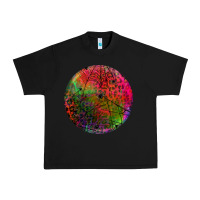 Black halloween round Urban Heavy Tee - BundleAndBundleShop