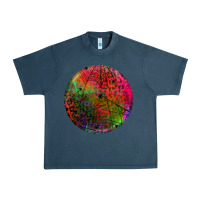 Midnight Navy halloween round Urban Heavy Tee - BundleAndBundleShop
