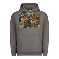 Pigment Tornado easter pattern Urban Hoodie - CowhideDigitalArt