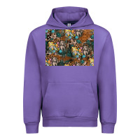 Tulip easter pattern Urban Hoodie - CowhideDigitalArt