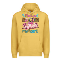 Antique Gold don't go bacon my heart olivia Premium Hoodie - OliviaCreatesArt