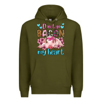 Army Green don't go bacon my heart olivia Premium Hoodie - OliviaCreatesArt
