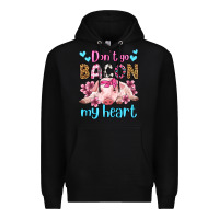 Black don't go bacon my heart olivia Premium Hoodie - OliviaCreatesArt