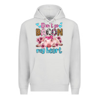 Dove Grey don't go bacon my heart olivia Premium Hoodie - OliviaCreatesArt