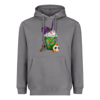 Storm Halloween Spooky Pumpkins Frappe Heavyweight Hoodie - FaDigitalArtStudio