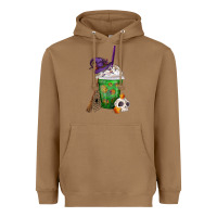 Toasted Coconut Halloween Spooky Pumpkins Frappe Heavyweight Hoodie - FaDigitalArtStudio