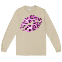 Mushroom Pink Leopard Lips Long Sleeve Tee - Bettercallsaul