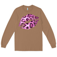 Toasted Coconut Pink Leopard Lips Long Sleeve Tee - Bettercallsaul