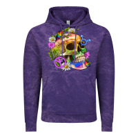 Cloud Purple Pride Skull And Transgender Symbol With Peace Vintage Hoodie - BundleAndBundleShop