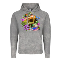 Cloud Rock Pride Skull And Transgender Symbol With Peace Vintage Hoodie - BundleAndBundleShop
