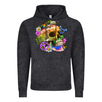 Vintage Black Pride Skull And Transgender Symbol With Peace Vintage Hoodie - BundleAndBundleShop