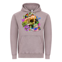 Vintage Zinc Pride Skull And Transgender Symbol With Peace Vintage Hoodie - BundleAndBundleShop