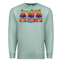 Seafoam Pride cupcake Premium Sweatshirt - FaDigitalArtStudio