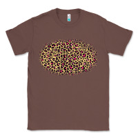 Chestnut Leopard Pattern Classic Tee - RanaPortraitStore