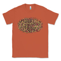Copper Leopard Pattern Classic Tee - RanaPortraitStore