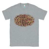 Heather Grey Leopard Pattern Classic Tee - RanaPortraitStore