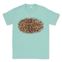 Seafoam Leopard Pattern Classic Tee - RanaPortraitStore