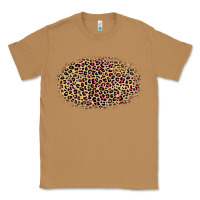 Toasted Coconut Leopard Pattern Classic Tee - RanaPortraitStore