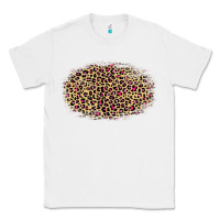 White Leopard Pattern Classic Tee - RanaPortraitStore