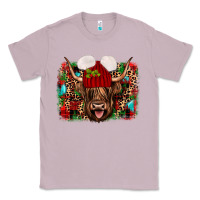 Lilac highland cow christmas Classic Tee - JahusDesignShop