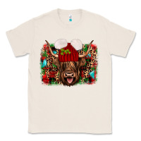 Natural highland cow christmas Classic Tee - JahusDesignShop