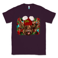 Plum highland cow christmas Classic Tee - JahusDesignShop