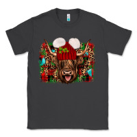 Smoke highland cow christmas Classic Tee - JahusDesignShop