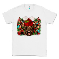 White highland cow christmas Classic Tee - JahusDesignShop