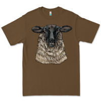 Cacao Suffolk Sheep Head Premium Tee - LillyAllenDesigns
