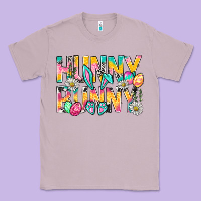 Hunny Bunny Easter Classic Tee Designed By Bundleandbundleshop