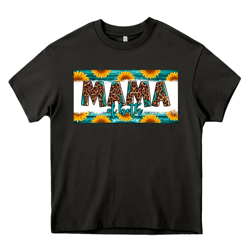 Mama Of Both License Plate Heavy Core Tee by Jasminsmagicworld | Teevron