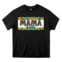 Black mama of both license plate Heavy Core Tee - Jasminsmagicworld