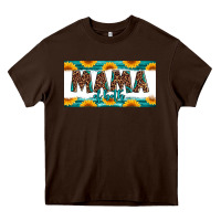 Chocolate Brown mama of both license plate Heavy Core Tee - Jasminsmagicworld
