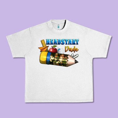 Headstart Dude Urban Heavy Tee Designed By Bundleandbundleshop