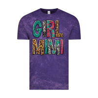 Cloud Purple Girl Mimi Vintage Tee - BundleAndBundleShop