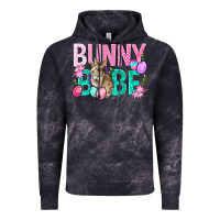 Cloud Black Bunny Babe Easter Vintage Hoodie - BundleAndBundleShop