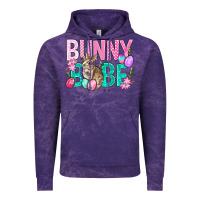 Cloud Purple Bunny Babe Easter Vintage Hoodie - BundleAndBundleShop