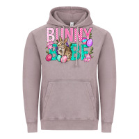 Bunny Babe Easter Vintage Hoodie | Teevron