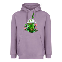 Lavender Western Cactus Cold Frappe Heavyweight Hoodie - FaDigitalArtStudio