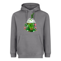 Storm Western Cactus Cold Frappe Heavyweight Hoodie - FaDigitalArtStudio