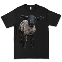 Black suffolk baby sheep Premium Tee - LillyAllenDesigns