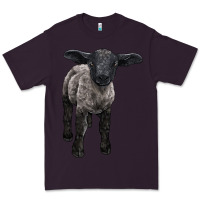 Plum suffolk baby sheep Premium Tee - LillyAllenDesigns