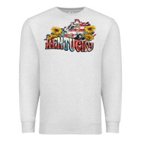 Oatmeal Heather Kentucky 4th of July Premium Sweatshirt - FaDigitalArtStudio