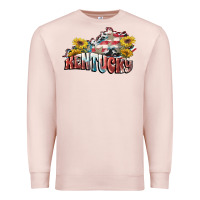 Pale Pink Kentucky 4th of July Premium Sweatshirt - FaDigitalArtStudio