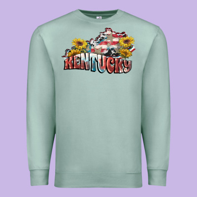 Kentucky 4th Of July Premium Sweatshirt Designed By Fadigitalartstudio