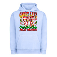 Pigment Grape Ice Candy Cane Christmas Club Urban Hoodie - CowhideDigitalArt