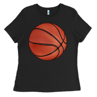 Black basketball Ladies Tee - BarkalooDesign