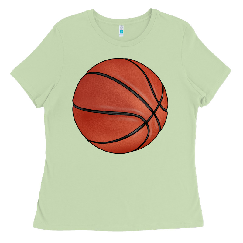 Basketball Ladies Tee by BarkalooDesign | Teevron