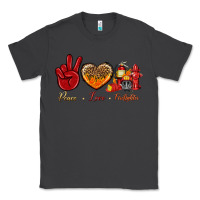 Smoke Peace Love Firefighter Classic Tee - BundleAndBundleShop